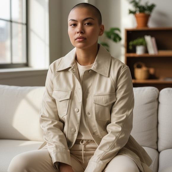 7 For All Mankind
Faux Leather Belted Jacket size XS - Picture 4 of 10